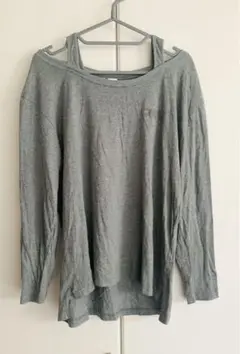 【美品】X-girl CUT OUT SHOULDER 長袖