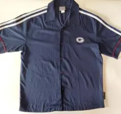 GRIND INC. ネイビー 半袖シャツアメリカンビンデージ古着　美品　レア