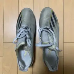 アディダス エックス ゴースト.1 FG(ホワイト×ゴールド) 25.5
