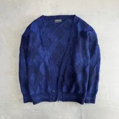訳あり PURITAN アクリルウール カーディガン USA製