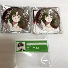 ビバレン　シオン　缶バッジ　ネームバッジ