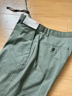 未使用　UNIQLO イージーアンクルパンツ　ストレッチ　オリーブ　S
