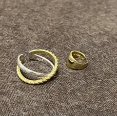 シルバー925 イヤーカフ　2個セット