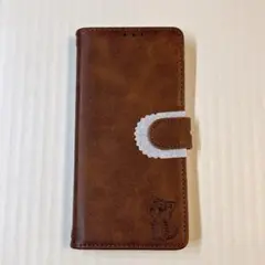 For OPPO Reno 10Pro 5G ケース ブラウン 茶色 手帳型