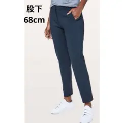 ルルレモン　ストレッチパンツ　ネイビー　6