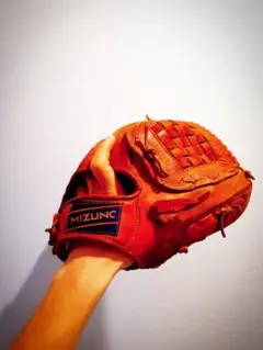 廃盤超貴重初期ラベル野球グラブ グローブ一般軟式大人用野球用ミズノ