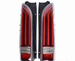 ハイエース 200系 LEDテールランプ シーケンシャルウインカー レッド