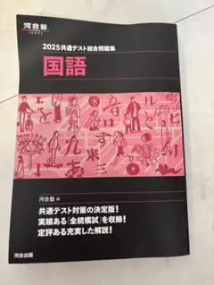 2025共通テスト総合問題集 国語