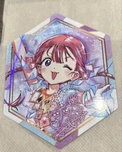 メダリスト展　入場特典　サイン入りホログラムカード鹿本すず