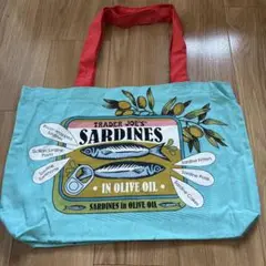 Trader Joe's トレーダー・ジョーズ　サーディンデザイン エコバッグ