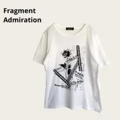 フラグメントアドミレーション Tシャツ Mサイズ 半袖 綿100%