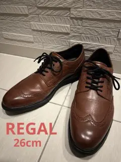 【値下げ！】REGAL メンズ ブラウン ドレススニーカー