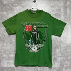 NASCARボビー・ラボンテ　スポンサーインター・ステート・バッテリー社Tシャツ