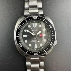 超希少 廃盤 SEIKO PROSPEX SRP777J 4R36-04Y0美品 Seiko Prospex Men's Black Watch with Rubber Strap - 4R36