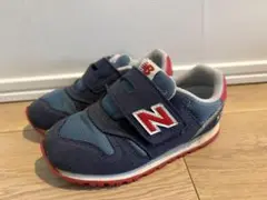 New Balance キッズスニーカー　ネイビー/レッド