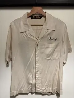 HUSTON ボウリングシャツ Lサイズ