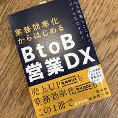 業務効率化からはじめるB to B営業DX