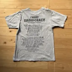 FM802 RADIO CRAZY Tシャツ Mサイズ グレー