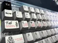 Ｗomier キーキャップ メタルカラー（銀色）