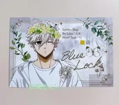 ブルーロック flower crown アニメイト ブロマイド 特典 凪誠士郎