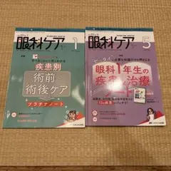 眼科ケア　2021.1月、5月