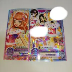 アイカツオンパレード ドリームストーリー　カード　2枚セット