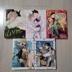 ケダモノアラシ　BL 漫画 コミック セット　シリーズ