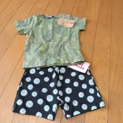 男の子上下Tシャツ＆半ズボンセット　新品未使用タグ付き
