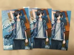 たけぉ　とびユニ　jfdh4 等身ブロマイド3枚