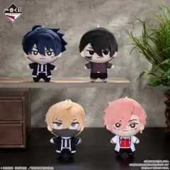 【新品】桃源暗鬼　一番くじ　ぬいぐるみマスコット　全4種セット