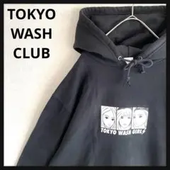 激レア♪東京ウォッシュクラブTOKYO WASH GIRL パーカー☆XL