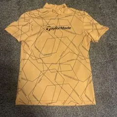 【美品】TaylorMade 幾何学模様ポロシャツ