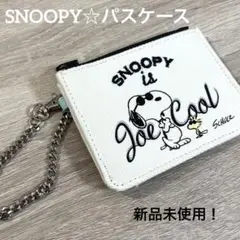 スヌーピー☆Joe cool パスケース 新品未使用ひん