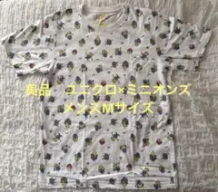 美品　ミニオンズ　ユニクロUT 総柄　Mサイズ　ミニオン