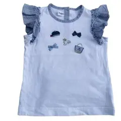 美品　ファミリア　familiar　Tシャツ　トップス　女の子　１１０