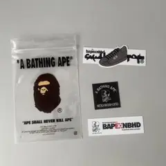 A BATHING APE ステッカーセット BAPE