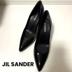 JIL SANDER ジルサンダー エナメル ウエッジソール 36 /約23cm