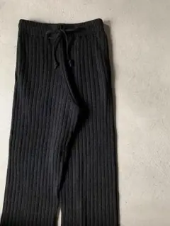 ATON エイトン CASHMERE WOOL WIDE EASY PANTS
