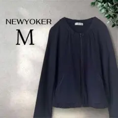 NEWYORKER ブルゾン M 上品シンプル濃紺