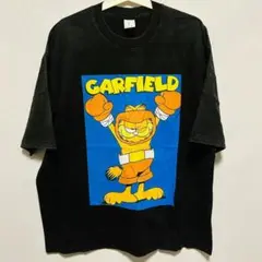 ガーフィールド レトロ Tシャツ 半袖 春 夏 メンズ 新品 XL 2XL