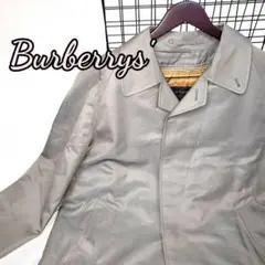 Burberrys バーバリートレンチコートチャコールグレー ノバチェック