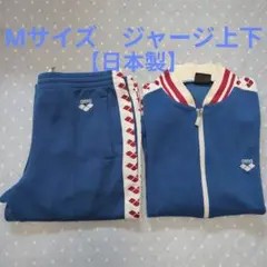 アリーナ（arena）ジャージ上下　Мサイズ　ブルー　日本製