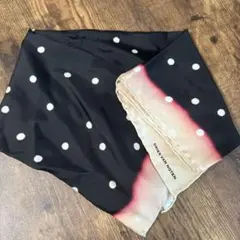 【未使用品】DRIES VAN NOTEN メッシュビーズラインスカーフ 未使用品】DRIES VAN NOTEN メッシュビーズラインスカーフ