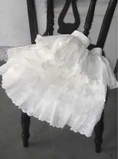 treat ürself Floral cotton mini skirt