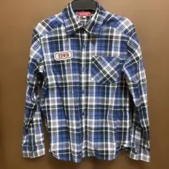 EDWIN チェック柄 長袖シャツ 150（男の子）