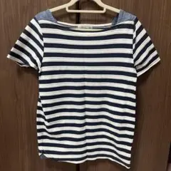 半袖 縞模様 ストライプ