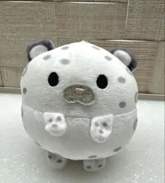 旭山動物園 ぷくたん ユキヒョウ マスコット ぬいぐるみ キーホルダー