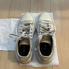 adidas RAF SIMONS ホワイトスニーカー US8