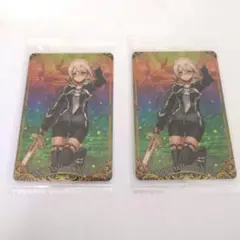 FGOウエハース　謎のヒロインXオルタ カード 2枚セット