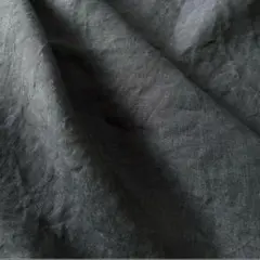 リネン生地　ブラック　1m50cm